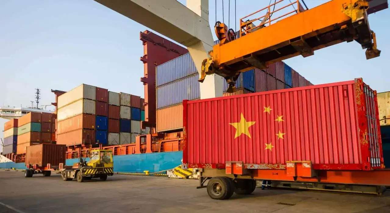 Exportações para a China.